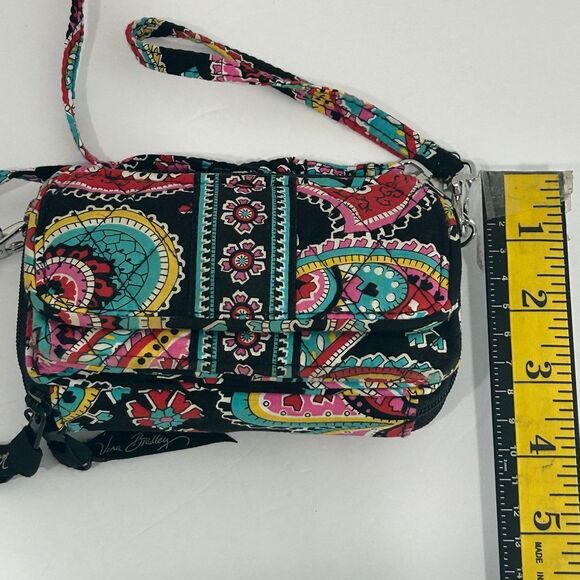 Vera Bradley Small Crossbody Bag Women’s Multi-Color Retired Parisian Paisley - Picture 9 of 9